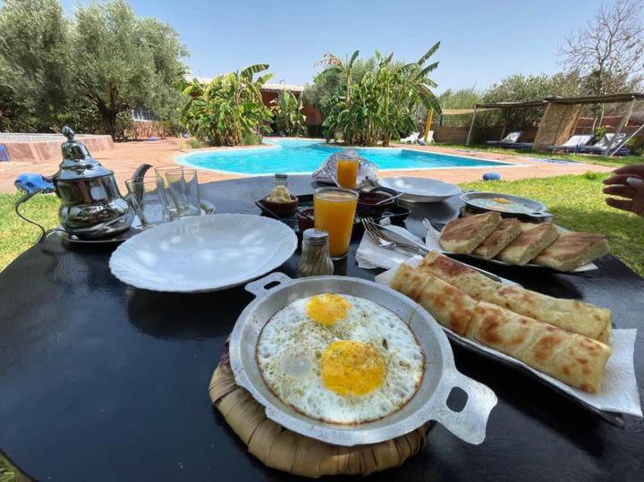 مبيت وإفطار Douar Akkara Le Domaine De Carole Marrakech المظهر الخارجي الصورة